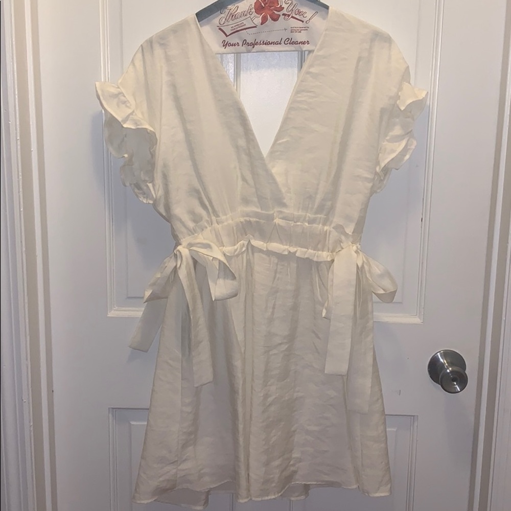 White Zara Mini-dress